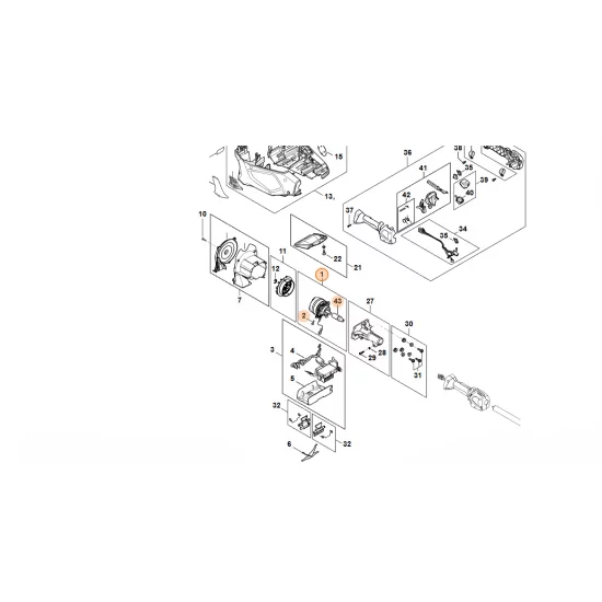 STIHL  Silnik elektryczny LA01 600 0202